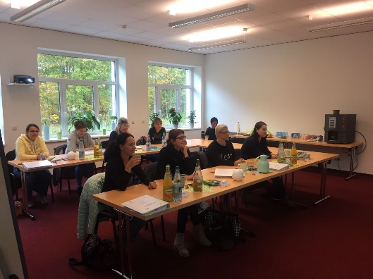 8 Teilnehmer beim Kurs in Zwönitz vom 19.-22.10.2016
