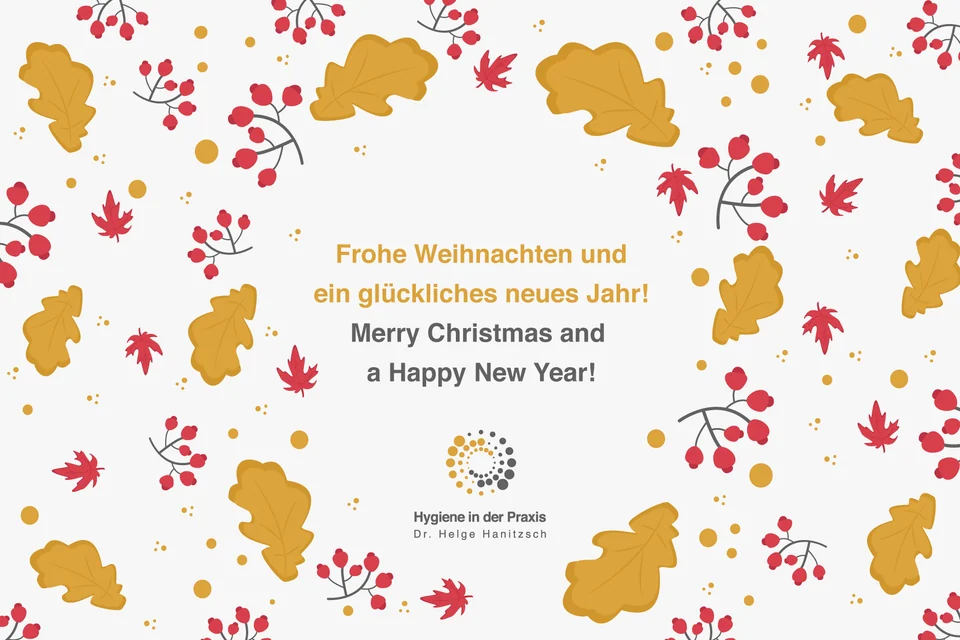 Frohe Weihnachten und ein glückliches neues Jahr – Hygiene Hanitzsch