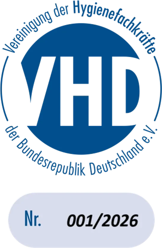 VHD-Gütesiegel Nr. 001/2026 – Hygienebeauftragte(r) in der Radiologie