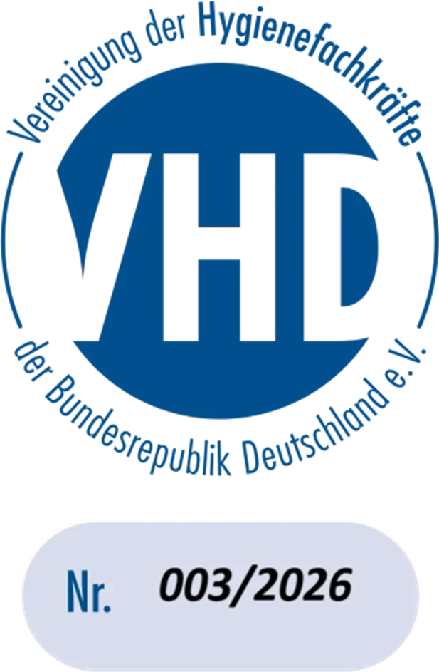 VHD-Gütesiegel Nr. 003/2026 – Hygienebeauftragte(r) in der Pflege